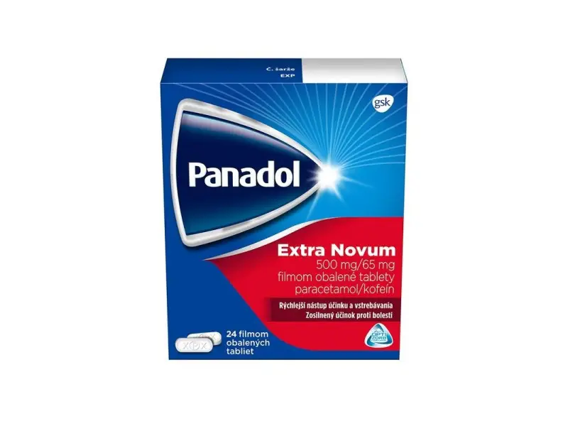 Panadol Extra Novum tbl flm 500 mg/65 mg 1x24 ks