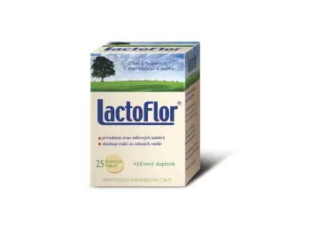 LACTOFLOR ŽUVACIE tbl. 25ks