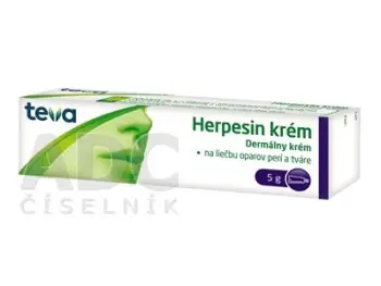 Herpesin krém 5g