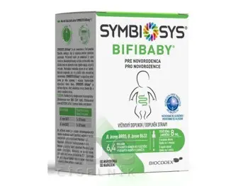 SYMBIOSYS BIFIBABY PRE NOVORODENCA kvapky 1x8 ml