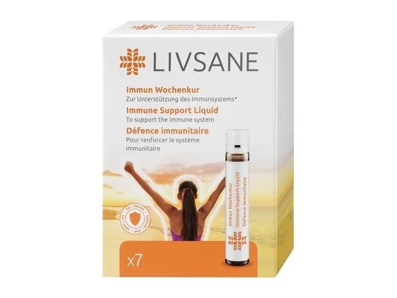 LIVSANE Tekutá obrana imunity 7 x 25 ml