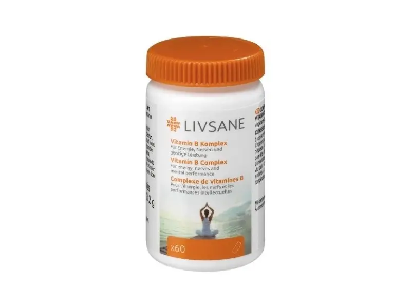 LIVSANE Vitamín B komplex 60 tabliet