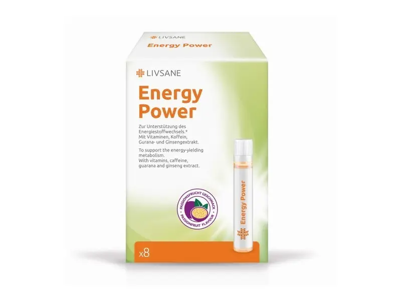 LIVSANE Energy power 8 x 22,5 ml