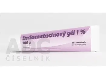Indometacínový gél 1 % gel 100 g