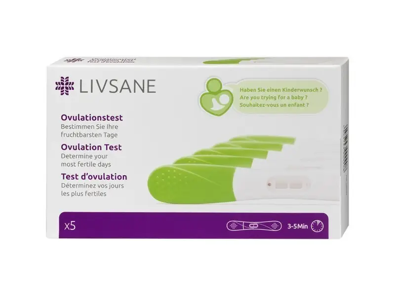 LIVSANE Ovulačný test 5 kusov