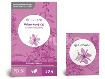 LIVSANE Vŕbovkový čaj bylinný čaj 20x1,5g