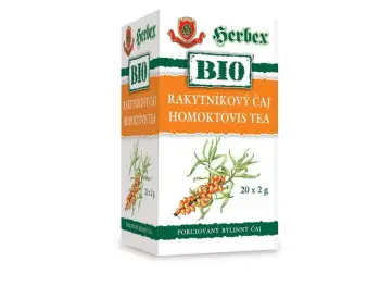 HERBEX BIO TEA RAKYTNIK REŠETLIAKOVÝ bylinný čaj 20x2 g