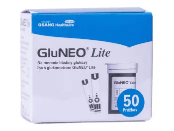 Testovacie prúžky GluNeo Lite, 50ks