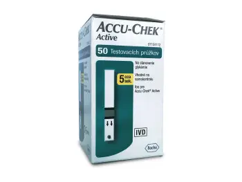 ACCU-CHEK Active Glucose 50 testovacie prúžky do glukomera 1x50 ks