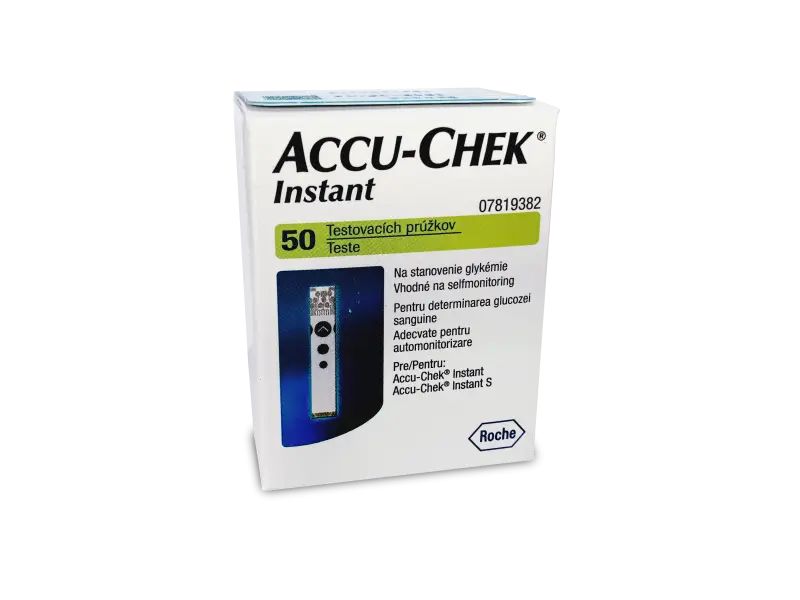 ACCU-CHEK Instant 50 testovacie prúžky do glukomera 1x50 ks