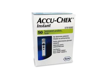 ACCU-CHEK Instant 50 testovacie prúžky do glukomera 1x50 ks