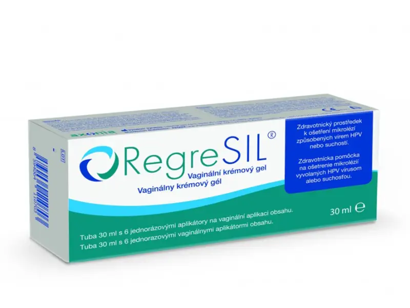RegreSIL vaginálny krémový gél 30 ml + 6 aplikátorov, 1x1 set