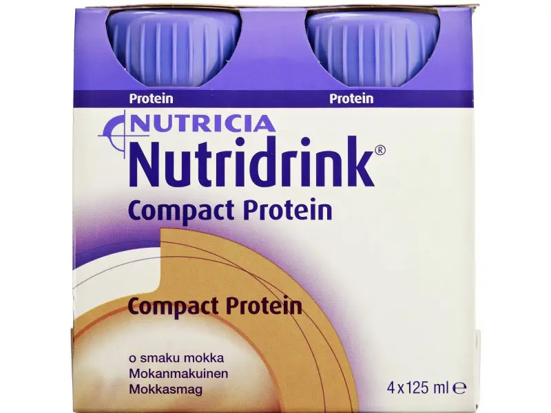 NUTRIDRINK COMPACT PROTEIN s príchuťou mocca 24x125 ml