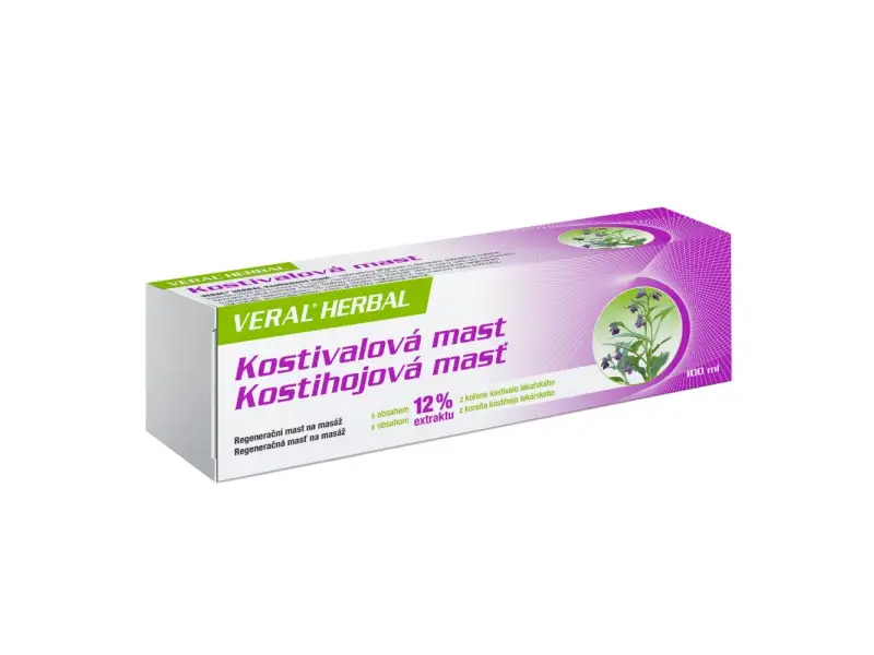 VERAL HERBAL kostihojová masť 100ml