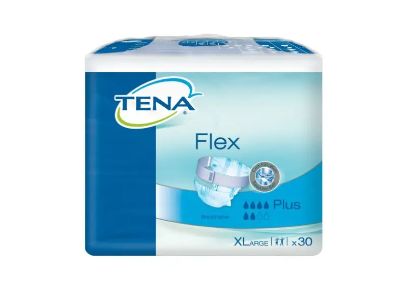 TENA Flex Plus XL inkontinenčné nohavičky s rýchloupevňovacím pásom 1x30 ks