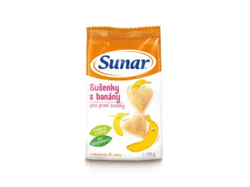 Sunar Sušienky s banánmi (od ukonč. 6. mesiaca)  175 g