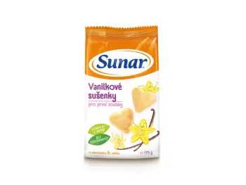 Sunar Vanilkové sušienky (od ukonč. 6. mesiaca) 175 g