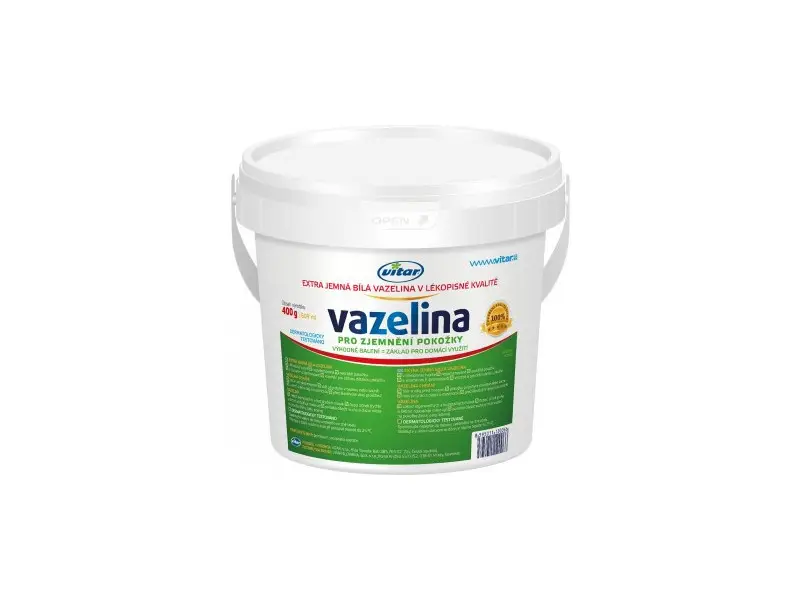 VITAR vazelína extra jemná biela 400g