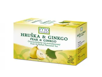 Čaj Hruška a Ginkgo