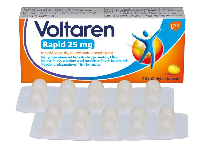 Voltaren Rapid 25 mg 20 cps 