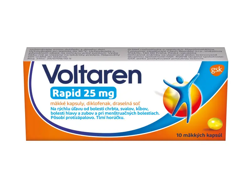 Voltaren Rapid 25 mg 10 cps 