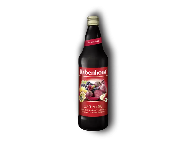 Rabenhorst BIO ŠŤAVA KRVNÝ TLAK 120/80 750ml