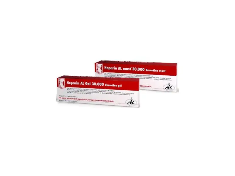 HEPARIN AL masť 30 000, 100g