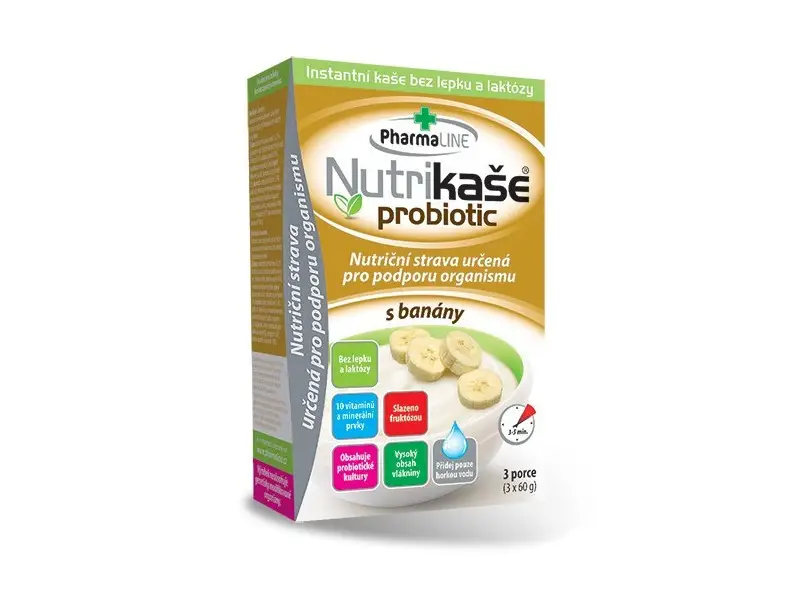 Nutrikaša probiotic - s banánom 3x60 g (180 g)