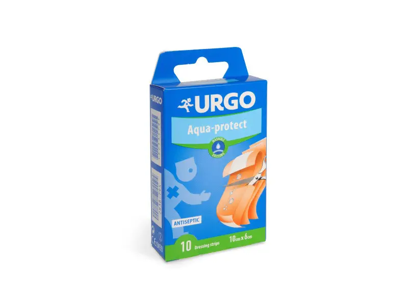URGO Aqua-protect umývateľná náplasť, 10x6 cm, 1x10 ks