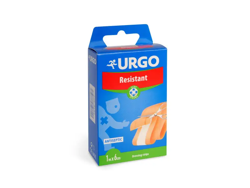 URGO Resistant odolná náplasť, 1m x 6cm, 1 ks