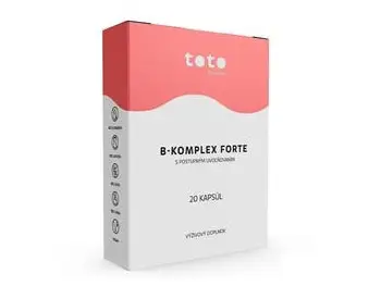 TOTO B-KOMPLEX FORTE cps s postupným uvoľňovaním 1x20 ks