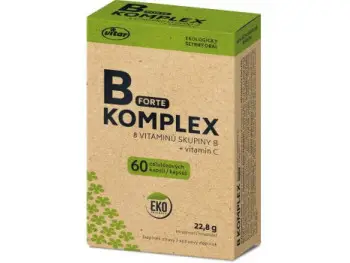 VITAR B-KOMPLEX FORTE + vitamín C cps 1x60 ks